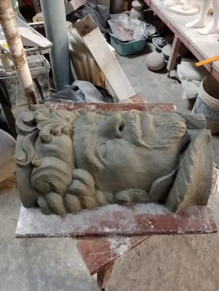 Opera artistica: Applique Testa Di Moro Uomo