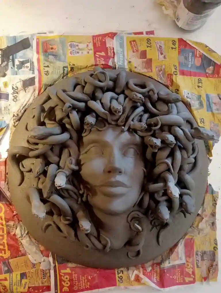 Opera artistica: Piatto Medusa