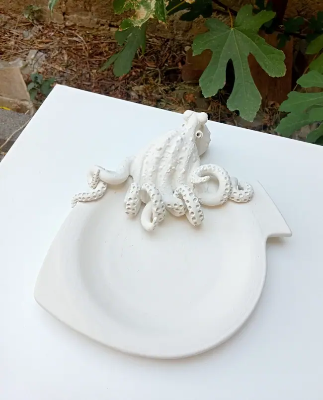 Opera artistica: Piatto Polpo