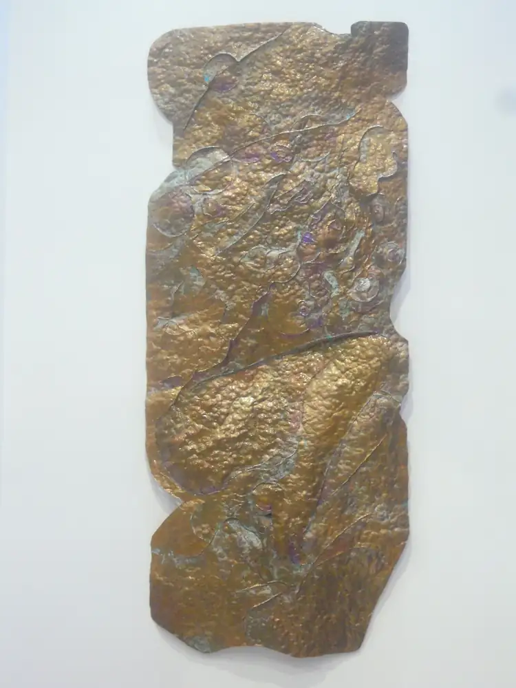 Scultura basso rilievo in rame a sbalzo - Immagine 4